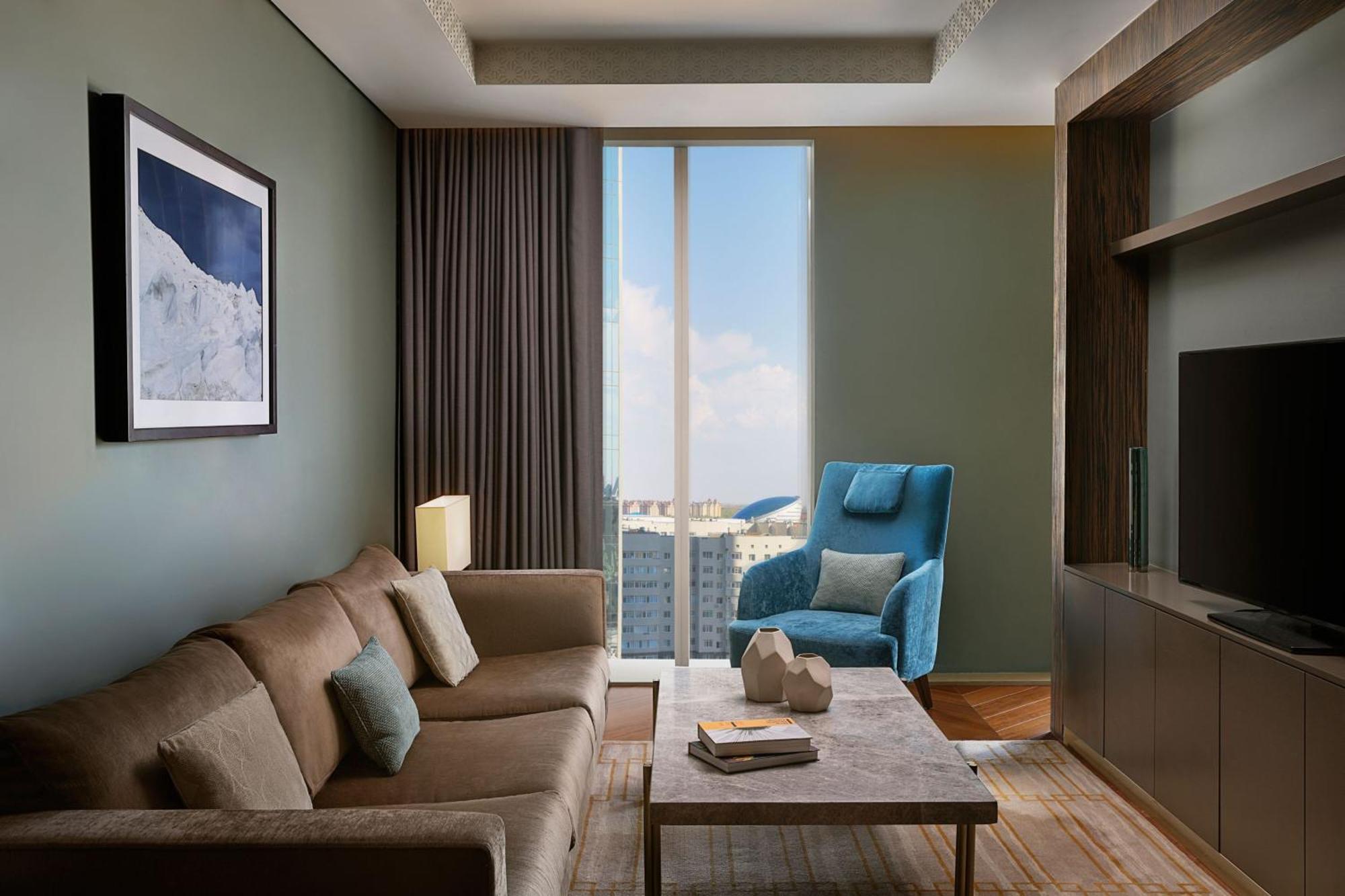 Sheraton Astana Hotel Zewnętrze zdjęcie Living room